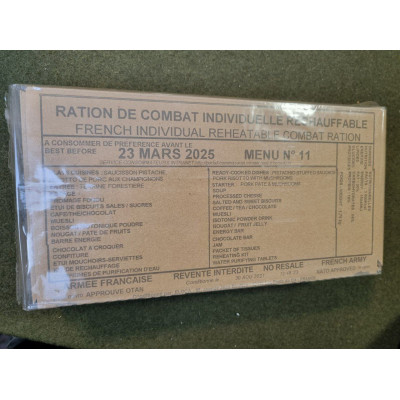 FRA Ração RCIR Menu 11